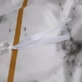 thumbnail image 3 of Move Over White Marble Duvet Cover Set Brown Grey Marble Design Microfiber Bedding Sets King No Filling, 3 of 7
