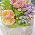 thumbnail image 4 of Compatible with Lego senbao 611050 flower face tea Music Box children assembled toy building blocks flower gift wholesale, 4 of 7