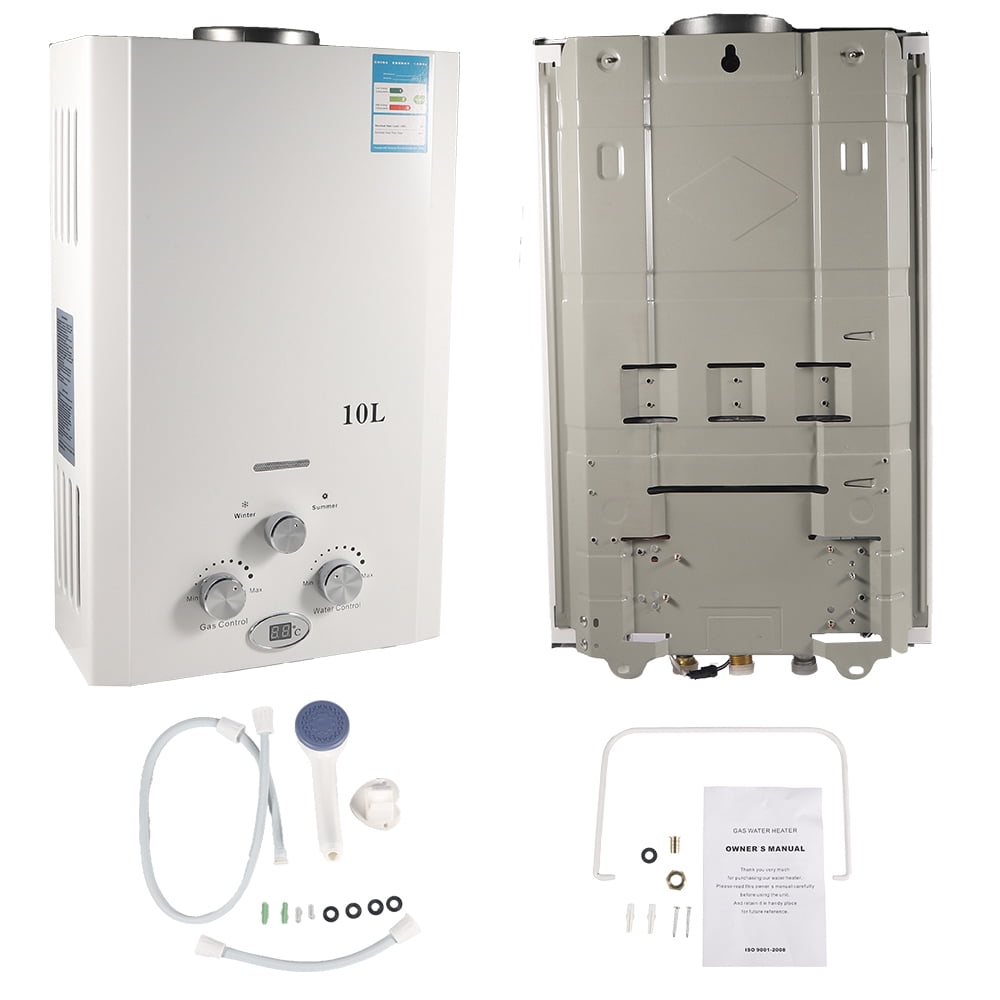 JLLOM Hot Water on Demand: Upgrade Your Home with a Natural Gas Tankless Water Heater - 20KW Power