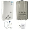 G · PEH 10L Natural Gas Tankless Hot Water Heater Instant Kitchen Boiler w/Shower Head