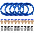 thumbnail image 1 of Tubo de Ptfe azul de 1 metro Pc4-m6 montaje Pc4-m10 para impresora 3d 1,75mm Afortunado Sencillez, 1 of 5