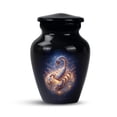 thumbnail image 2 of Scorpio Urn For Ashes Adult Male Dad, Small Urn for Ashes for Women, Mini Cremation Urns, Small Decorative Urn For Adult Female (Size:- 3 Inch 4 Pc), 2 of 2