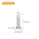 thumbnail image 2 of Tornillos blancos ST3x15mm, tornillos autorroscantes, paquete de 50, tornillos Phillips de cabeza plana para trabajos en madera, 2 of 5