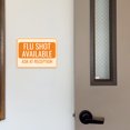 thumbnail image 2 of Classic Framed Plus Flu Shot Available – Ask at Reception Door or Wall Sign | Medical Facility Greeting & Reception - Medium, 2 of 8