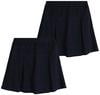Navy Pleated