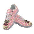 thumbnail image 2 of Psesaysky Daisy Pink Sneakers for Women Big Girls Durable Running Shoes Sports Shoes Dog Pattern Printed Shoes Nice Gift for Wife Daughters, 2 of 7