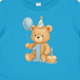 thumbnail image 4 of Inktastic First Birthday Cute Teddy Bear with Balloon Boys or Girls Baby T-Shirt, 4 of 5