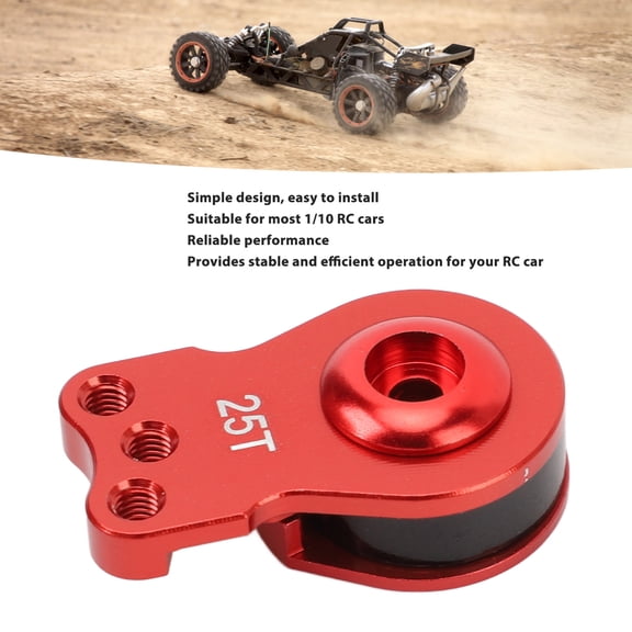 Easy Install 25T RC Servo Saver, Stronger Steering For 1/10 Scale Cars