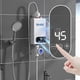 thumbnail image 4 of Calentador de agua eléctrico doméstico de temperatura constante, pequeño tesoro de cocina, de calentamiento instantáneo y rápido, calibre 110 V, 4 of 5