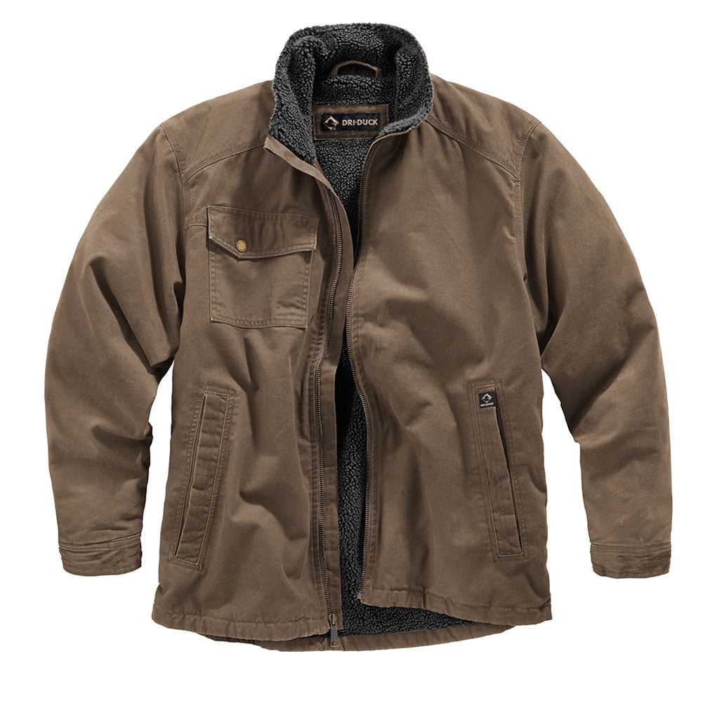 DRI DUCK - Endeavor Canyon Cloth Canvas Jacket with Sherpa Lining ...