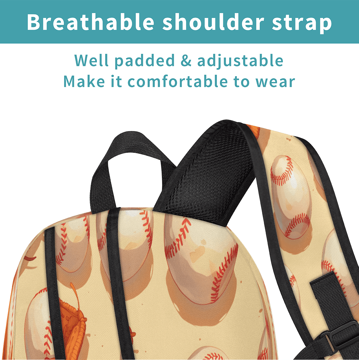Herdesigns Baseball Laptop Backpack for Women Men, 18.3 Inch Ball Game Large Computer Backpacks Fashion Teacher Nurse Bag Casual Daypack for Work Travel