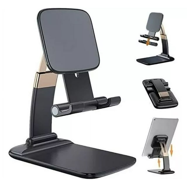 Base Soporte Para Celular Ajustable Escritorio Mesa Plegable