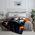 thumbnail image 4 of Couverture, Colorée de Dieu de l'Univers, Couverture en Microfibre Moelleuse, pour Enfants, 4 of 8