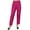 Magenta, variant on Phagun Women's Green Dupion Pants High Waist Narrow Bottom Trousers-Small