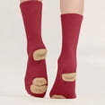 thumbnail image 3 of Aofany Non-Slip Grip Socks for Women Men, Cotton Non Slip Socks for Yoga, Pilates, Ballet, Anti-Skid, Breathable, 3 of 5