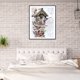 thumbnail image 5 of Wdftyju Cuadro de pared de mosaico de taladro redondo completo de casa de pájaro pequeño de pintura de diamante DIY 5D Wdftyju 6af3vh7wc7vs5qn4, 5 of 9