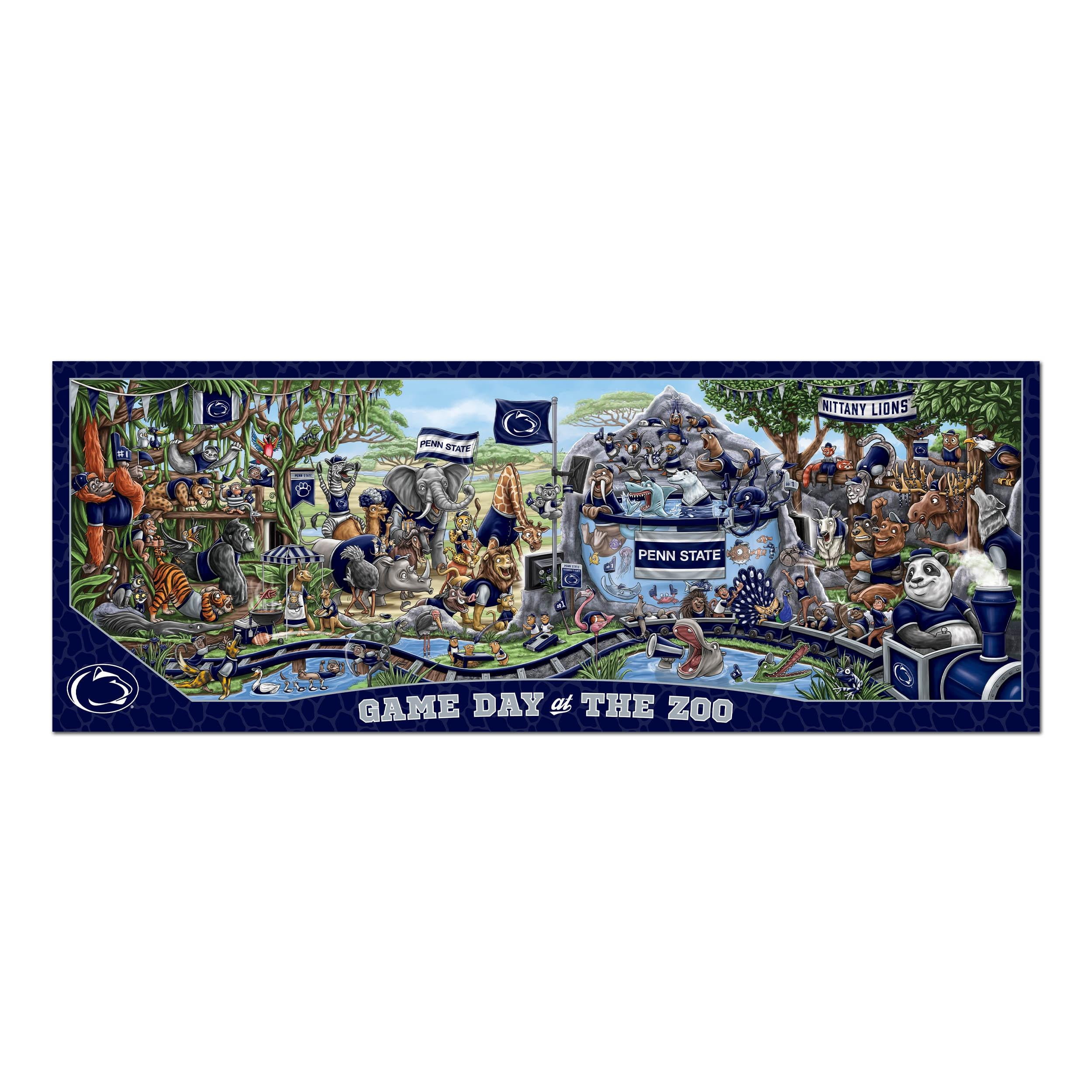 YouTheFan NCAA Penn State Nittany Lions Game Day at the Zoo - 500 pc Puzzle