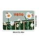 thumbnail image 3 of Tapete de baño 3D Get-Naked Text Flocing - Alfombra de microfibra absorbente antideslizante de 50x80cm para suelo de baño, verde o gris, 3 of 3