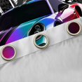 thumbnail image 4 of jejeloiu Extreme Speed Game Black Out Curtains,Racing Car Gaming Curtains Pack of 2 (42x63 Each),Colorful Gradient Effect Bedroom Curtains For Teens,Super Cozy Room Decor, 4 of 6