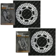 thumbnail image 1 of Niche Front Brake Rotor Pad Kit for Kawasaki 43082-1237 43082-0009 Motorcycle MK1007450, 1 of 7