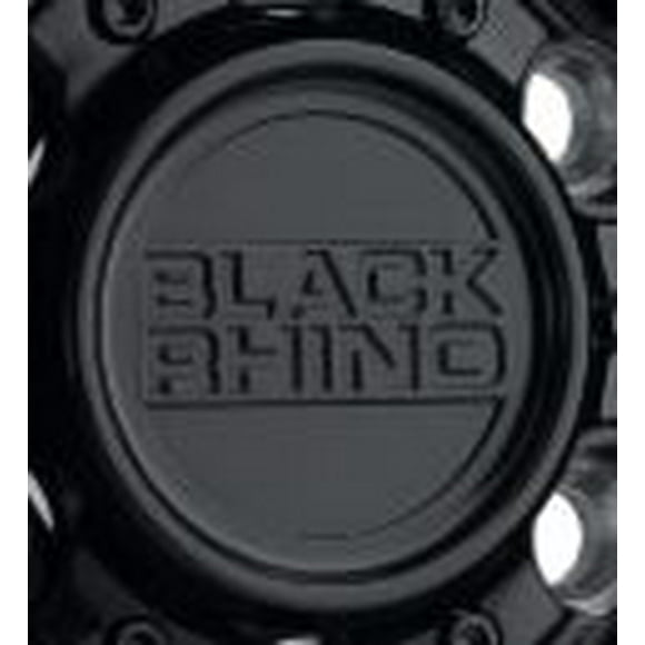 Black Rhino Wheels Wheel Center Cap CCBR46135140GB Fits Alamo/Gauntlet And Mesa Series Wheels; Closed Style; Gloss Black; Bolt On; Single
