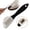 Black, variant on Suede Brush & Nubuck Cleaner, 3-Way Suede Cleaning Brush for Shoes, Suede Shoe Brush & Suede Cleaner, Rubber Bristles, Welts, Nylon/Brass Lift Dirt from Shoes, Boots, Bags & Purses