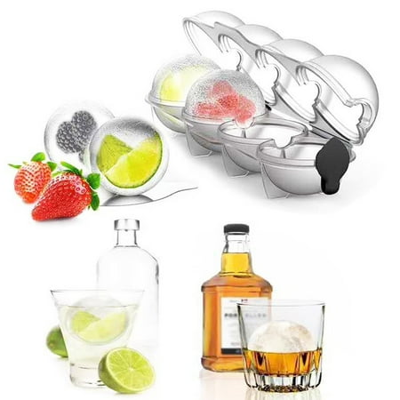 

Bobasndm Silicone Ice Cube Trays Ice Ball Maker Ice Mold for Whiskey and Cocktails and Bourbon Reusable and BPA Free