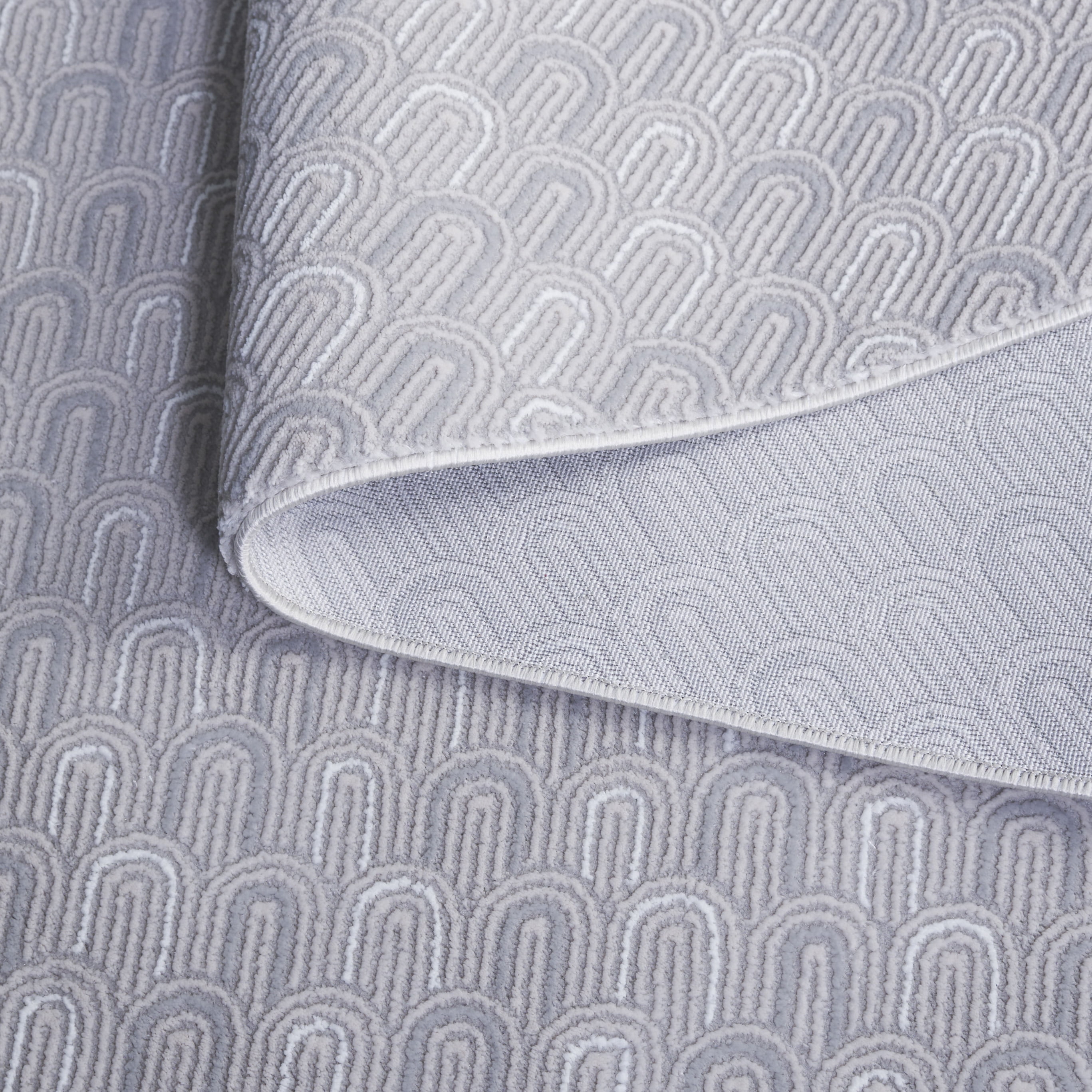 SAFAVIEH Slate Jenessa Geometric Area Rug, Beige/Grey Ivory, 4' x 6'