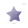 thumbnail image 5 of DefiDgd Christmas Solid Star Throw Pillow Decoration,Cute Star Pillow Room Decor,Soft Plush Shaped Decorative Throw Pillow for Bedroom,Sofa Chair(Purple), 5 of 6