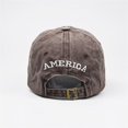 thumbnail image 6 of Vintage American Flag Baseball Cap, Embroidered USA Patriotic Ball Cap, Adjustable Baseball Hat for Men Women, Casual Summer Patriotic Accessories for 4th of July 250 anniversary USA hat, 6 of 8