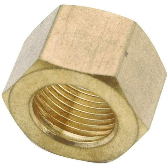 Anderson Metals Corp. Pipe Nut 3/8 Inch Compression Nut - 3/Bag