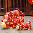 thumbnail image 3 of Gwong Juguete Flor Impreso Dibujos Animados Vaca Mascota Home Desktop Decoration Ornament Niños Presente Gwong 30007652, 3 of 7