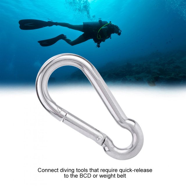 Carabinador, Gancho de Aplicacia de Aplicación Duradera, Accesorios Prácticos Al Aire Libre para Acampar Recreación Al Aire Libre