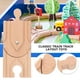 thumbnail image 5 of 2 piezas de vía de tren de madera para niños, juguete para armar, vía de tren, juguete para niños, 5 of 8