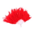 thumbnail image 4 of Accesorio de disfraz Baoblaze mano plegable para baile fiesta de boda Color rojo tamaño 40cm x 25cm, 4 of 5