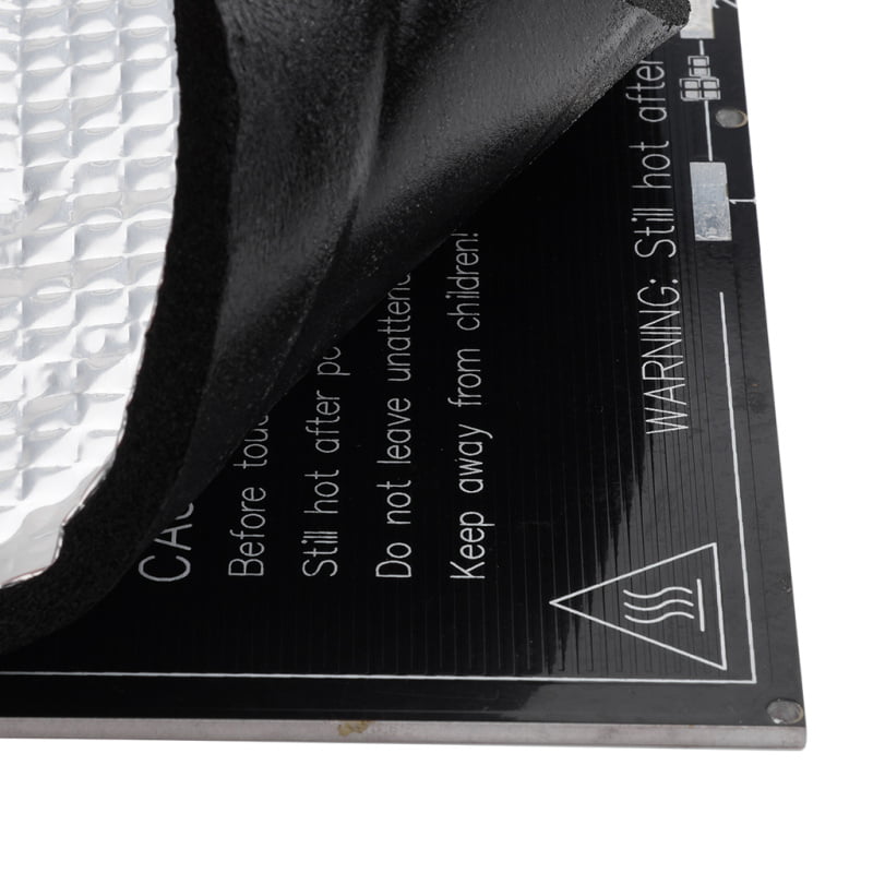 3D Printer Heated Bed Thermal Insulator Cotton Sheet Heat Insulation 200mm/300mm 
