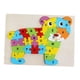 thumbnail image 4 of Juguetes de Bloques con Letras de Animales, Rompecabezas Del Alfabeto, Actividades de Aprendizaje, Rompecabezas de Madera con Letras Abc para Juguetes Oso Sunnimix Rompecabezas, 4 of 8