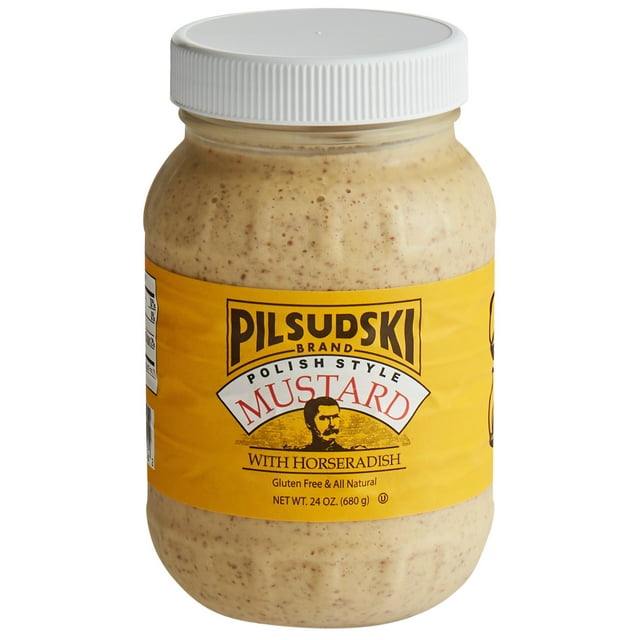 Pilsudski 24 oz. Polish Style Horseradish Mustard
