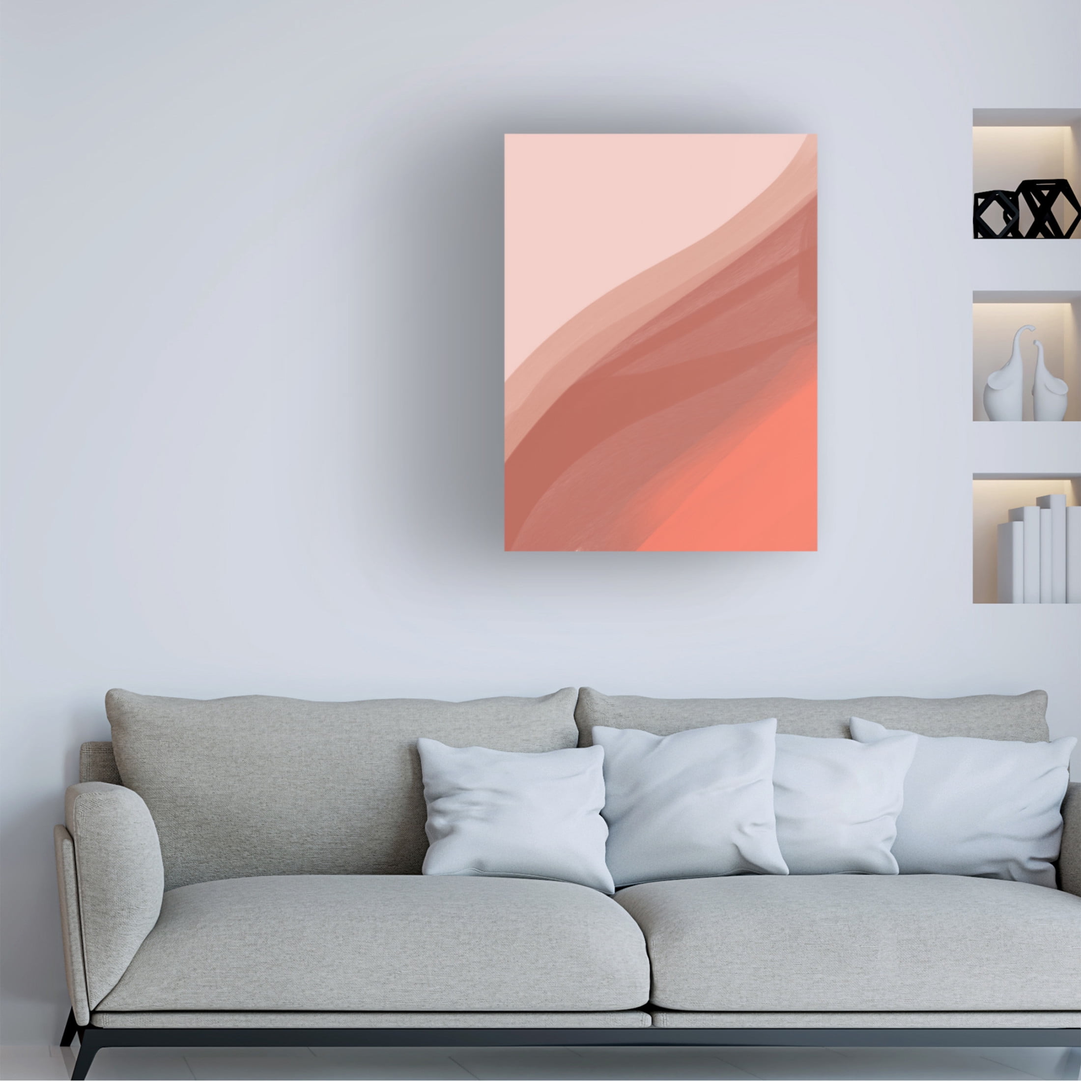Trademark Fine Art Yopie Studio Coral IV Canvas Wall Art