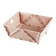 thumbnail image 5 of Cesta plegable 23x20cm con soporte Cajas plegables multiusos Escurridor plegable rosa, 5 of 9