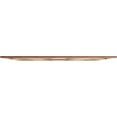 thumbnail image 3 of 16"OD x 5 1/2"ID x 1/4"T Blume Wood Fretwork Pierced Ceiling Medallion, Alder, 3 of 3
