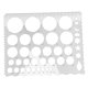 thumbnail image 5 of unbranded Herramienta De Quilling Transparente Para Dibujo De Círculos Y En Papel, 5 of 7