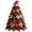 Gnome #1, variant on DIY Halloween Quilted Fabric Tree Kit, Ghost Moonlight DIY Tree Patchwork Kit, Quilted Layered Craft Kit for Halloween Harvest Festival Table Decor