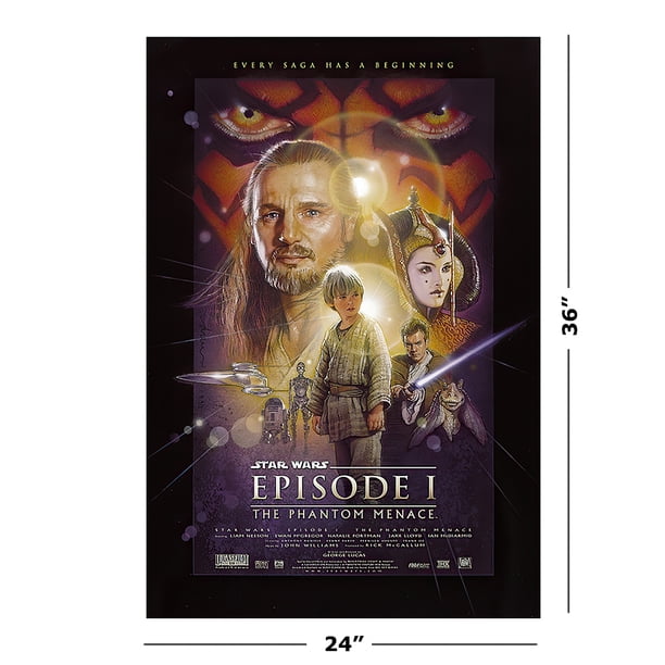 STAR WARS EPISODE I ポスター VERSION A USA版 STAR WARS: EPISODE I-VI - 6 PIECE MOVIE POSTER SET (REGULARS 1