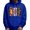 Blue1, variant on LUOGENLI Hoodies for Men Zip up Navy Blue Halloween Graphic Hooded Sweatshirt Long Sleeve Pullover with Print Casual Comfortable Soft Jacket for Fall Winter Black Size XXXL