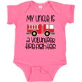 thumbnail image 3 of Inktastic Volunteer Firefighter Uncle Boys or Girls Baby Bodysuit, 3 of 5