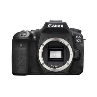 Canon EOS 90D DSLR Camera Body Only - 32.5MP, UHD 4K30p, Full HD