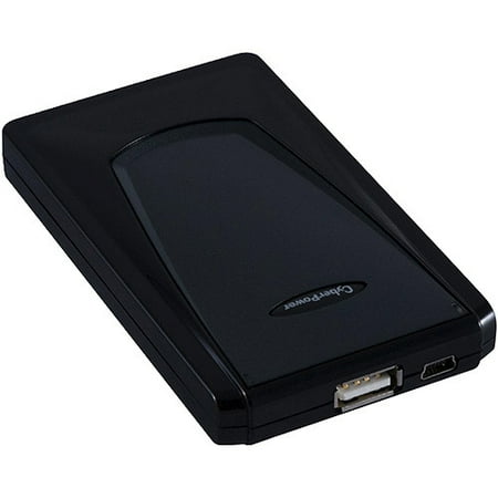 CyberPower Mobile USB Charger - External battery pack + power adapter ( USB ) - for Apple iPod (3G, 4G, 5G); iPod classic; iPod mini; iPod nano; iPod shuffle (1G); iPod touch