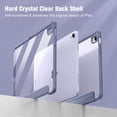 thumbnail image 5 of Hybrid Case for iPad (A16) 11th / 10th Generation (2025/2022), Flip Stand Folio Cover with Pencil Holder, 5 of 9