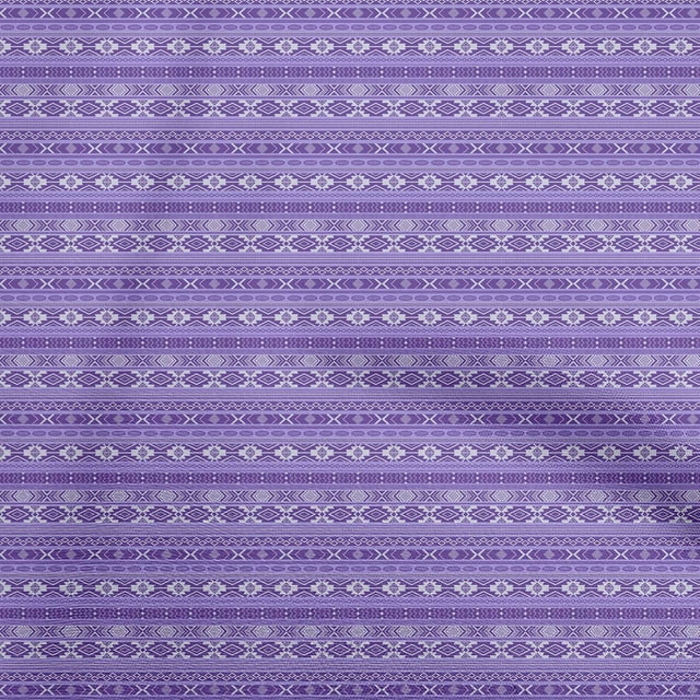 oneOone Polyester Spandex Violet Fabric Geometric Sewing Craft Projects Fabric Prints By Yard 56 Inch Wide